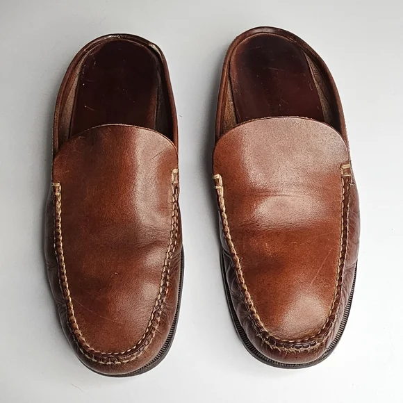 Cole Haan Vintage Country Womens Size 10.5 Backless Slip on Loafers Shoes - Picture 9 of 15